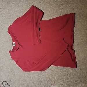Old navy red sweater large